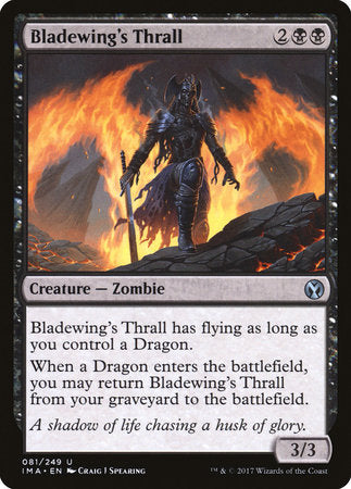 Bladewing's Thrall [Iconic Masters] | Jomio and Rueliete's Cards and Comics