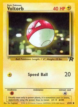 Voltorb (69/82) [Team Rocket Unlimited] | Jomio and Rueliete's Cards and Comics