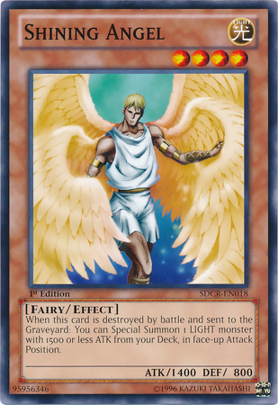 Shining Angel [SDCR-EN018] Common | Jomio and Rueliete's Cards and Comics