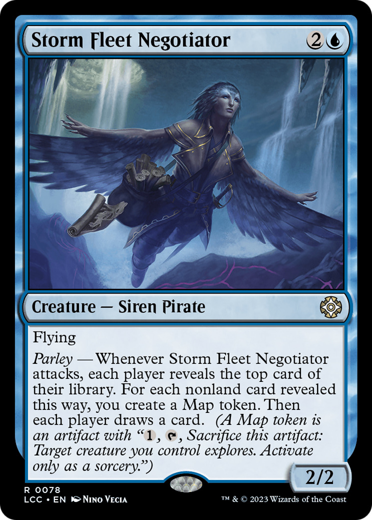 Storm Fleet Negotiator [The Lost Caverns of Ixalan Commander] | Jomio and Rueliete's Cards and Comics