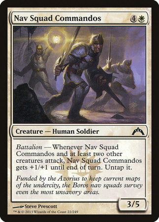 Nav Squad Commandos [Gatecrash] | Jomio and Rueliete's Cards and Comics