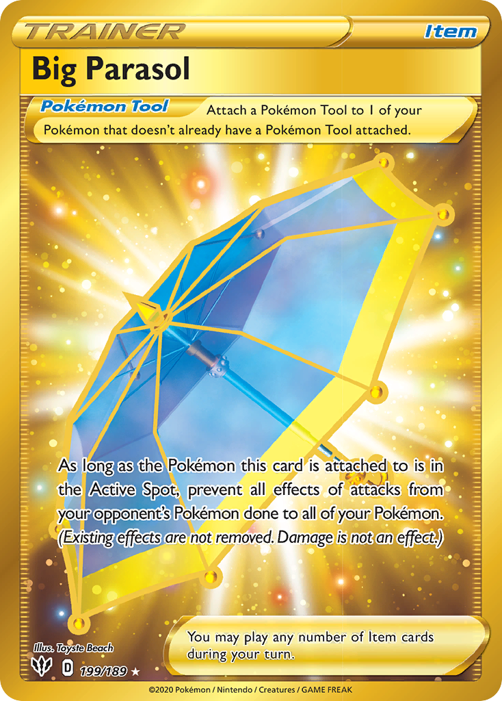 Big Parasol (199/189) [Sword & Shield: Darkness Ablaze] | Jomio and Rueliete's Cards and Comics
