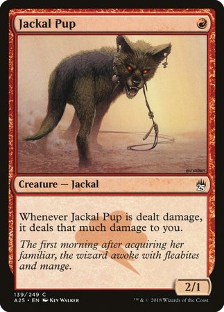 Jackal Pup [Masters 25] | Jomio and Rueliete's Cards and Comics