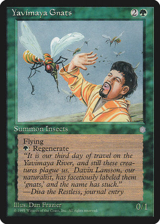 Yavimaya Gnats [Ice Age] | Jomio and Rueliete's Cards and Comics