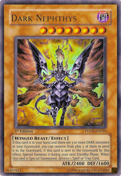 Dark Nephthys [PTDN-EN018] Ultra Rare | Jomio and Rueliete's Cards and Comics