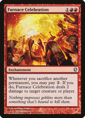 Furnace Celebration [Commander 2013] | Jomio and Rueliete's Cards and Comics