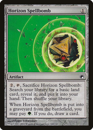 Horizon Spellbomb [Scars of Mirrodin] | Jomio and Rueliete's Cards and Comics