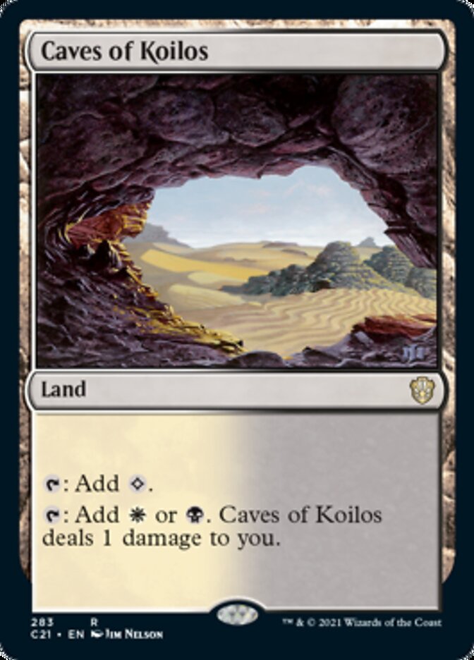 Caves of Koilos [Commander 2021] | Jomio and Rueliete's Cards and Comics