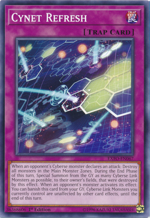 Cynet Refresh [EXFO-EN067] Common | Jomio and Rueliete's Cards and Comics