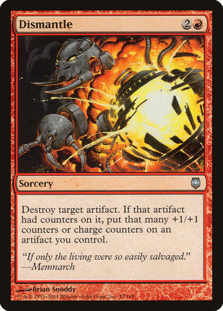 Dismantle [Darksteel] | Jomio and Rueliete's Cards and Comics