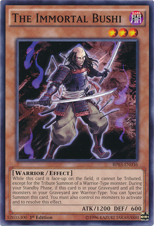 The Immortal Bushi [BP03-EN036] Common | Jomio and Rueliete's Cards and Comics