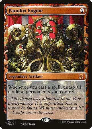 Paradox Engine [Kaladesh Inventions] | Jomio and Rueliete's Cards and Comics