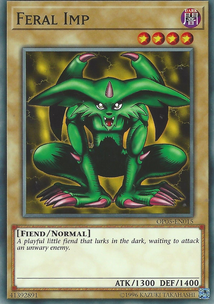 Feral Imp [OP05-EN015] Short Print | Jomio and Rueliete's Cards and Comics