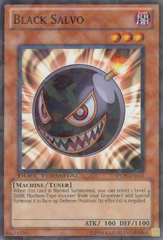 Black Salvo [DT05-EN063] Common | Jomio and Rueliete's Cards and Comics