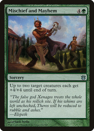Mischief and Mayhem [Born of the Gods] | Jomio and Rueliete's Cards and Comics