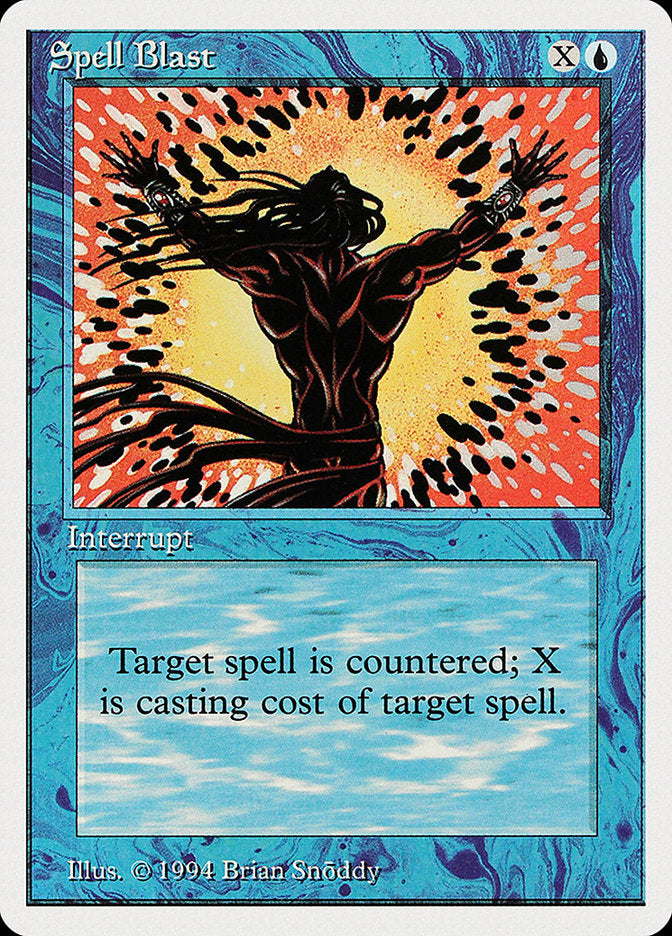Spell Blast [Summer Magic / Edgar] | Jomio and Rueliete's Cards and Comics