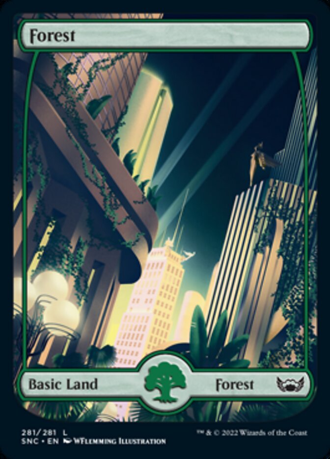 Forest (281) [Streets of New Capenna] | Jomio and Rueliete's Cards and Comics
