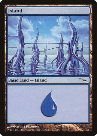 Island (293) [Mirrodin] | Jomio and Rueliete's Cards and Comics