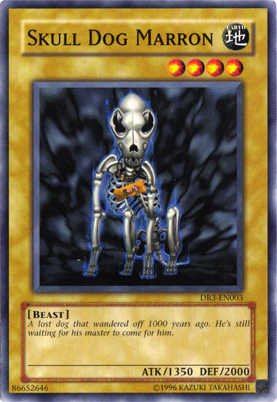 Skull Dog Marron [DR3-EN003] Common | Jomio and Rueliete's Cards and Comics