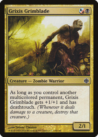 Grixis Grimblade [Alara Reborn] | Jomio and Rueliete's Cards and Comics