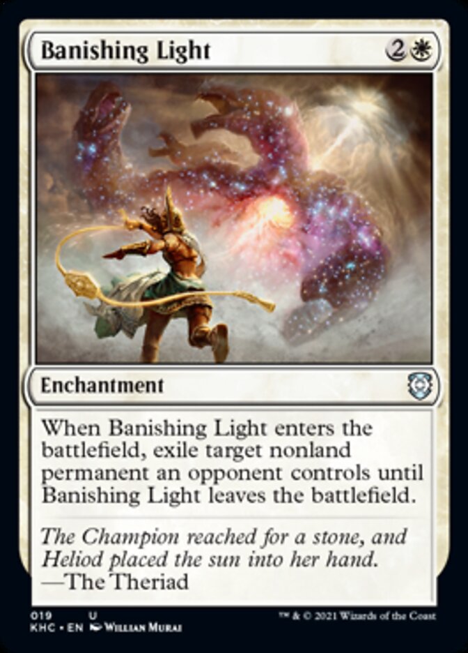 Banishing Light [Kaldheim Commander] | Jomio and Rueliete's Cards and Comics