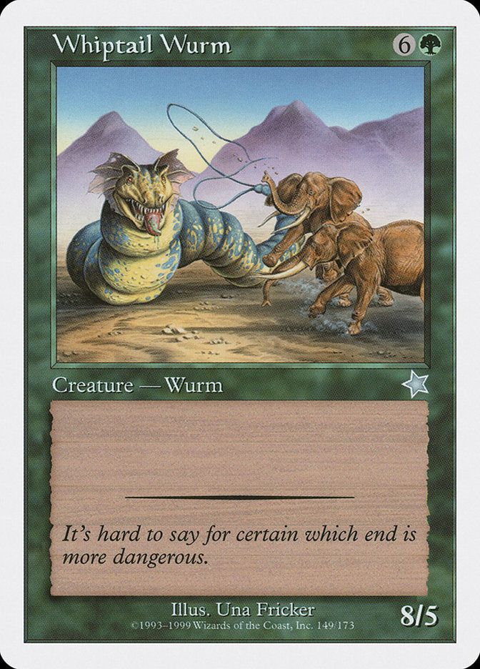 Whiptail Wurm [Starter 1999] | Jomio and Rueliete's Cards and Comics
