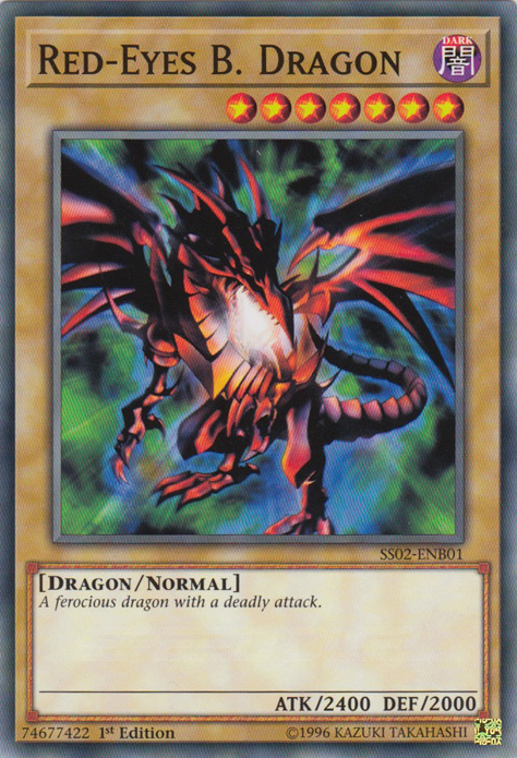 Red-Eyes B. Dragon [SS02-ENB01] Common | Jomio and Rueliete's Cards and Comics