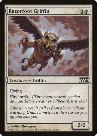 Razorfoot Griffin [Magic 2010] | Jomio and Rueliete's Cards and Comics
