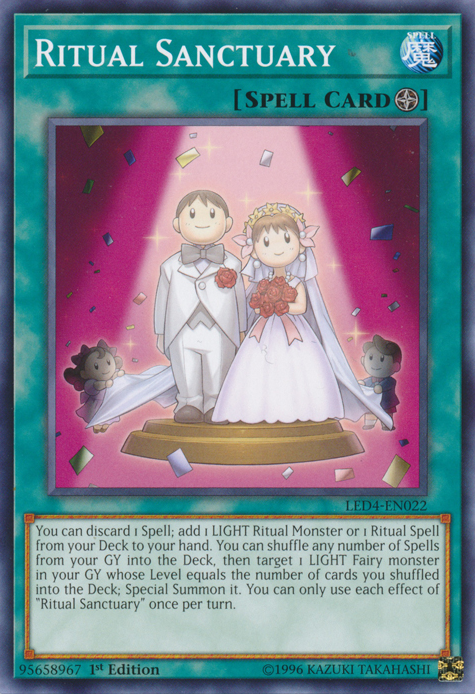Ritual Sanctuary [LED4-EN022] Common | Jomio and Rueliete's Cards and Comics