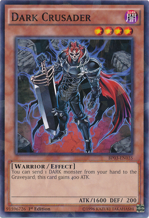 Dark Crusader (Shatterfoil) [BP03-EN035] Common | Jomio and Rueliete's Cards and Comics