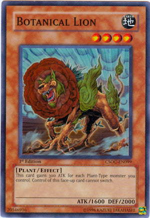 Botanical Lion [CSOC-EN099] Super Rare | Jomio and Rueliete's Cards and Comics