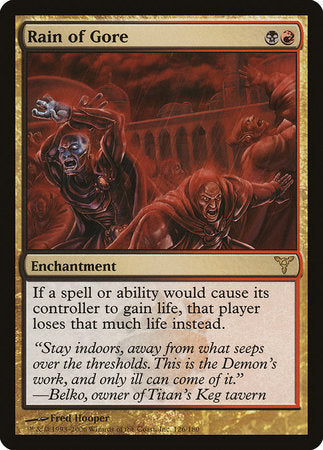 Rain of Gore [Dissension] | Jomio and Rueliete's Cards and Comics