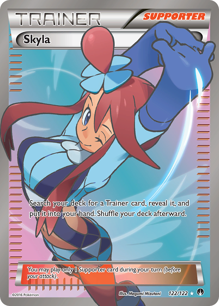 Skyla (122/122) [XY: BREAKpoint] | Jomio and Rueliete's Cards and Comics