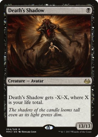 Death's Shadow [Modern Masters 2017] | Jomio and Rueliete's Cards and Comics