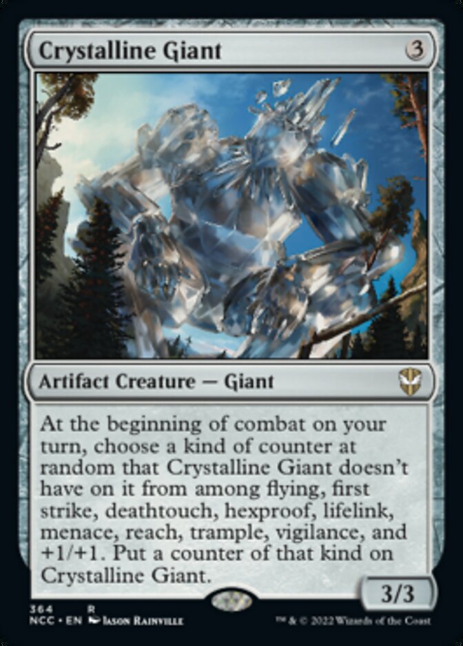 Crystalline Giant [Streets of New Capenna Commander] | Jomio and Rueliete's Cards and Comics