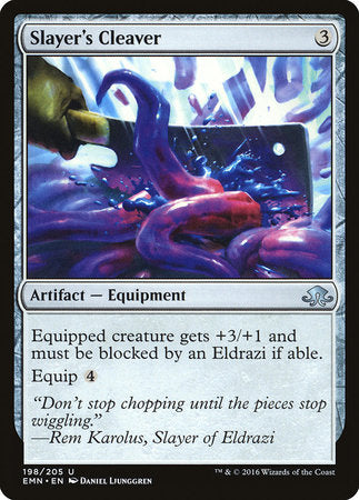 Slayer's Cleaver [Eldritch Moon] | Jomio and Rueliete's Cards and Comics