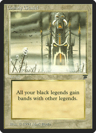 Unholy Citadel [Legends] | Jomio and Rueliete's Cards and Comics