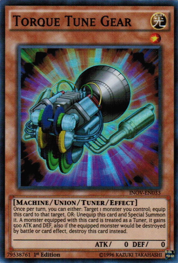 Torque Tune Gear [INOV-EN033] Super Rare | Jomio and Rueliete's Cards and Comics