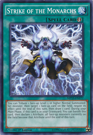 Strike of the Monarchs [MP15-EN177] Common | Jomio and Rueliete's Cards and Comics