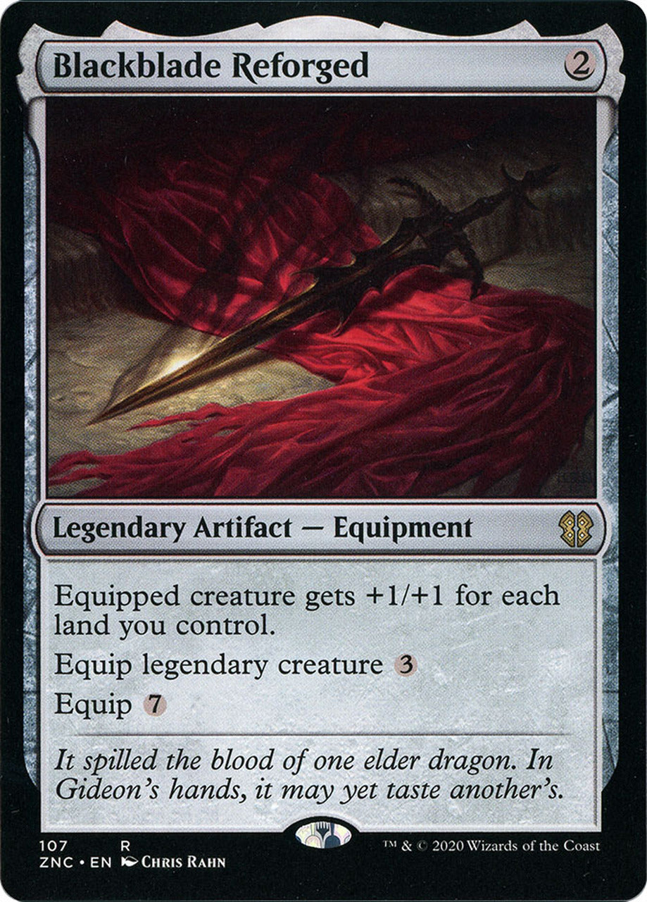 Blackblade Reforged [Zendikar Rising Commander] | Jomio and Rueliete's Cards and Comics