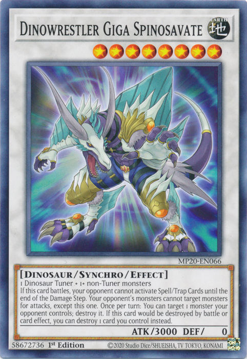 Dinowrestler Giga Spinosavate [MP20-EN066] Common | Jomio and Rueliete's Cards and Comics