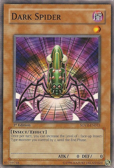 Dark Spider [SOVR-EN015] Common | Jomio and Rueliete's Cards and Comics