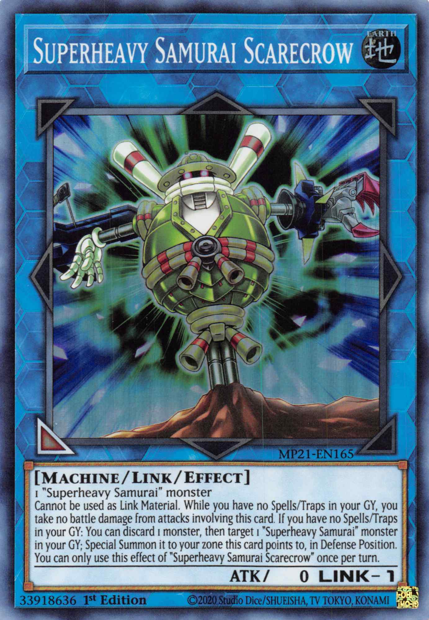 Superheavy Samurai Scarecrow [MP21-EN165] Super Rare | Jomio and Rueliete's Cards and Comics