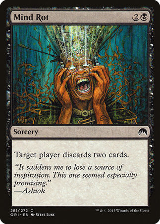 Mind Rot [Magic Origins] | Jomio and Rueliete's Cards and Comics