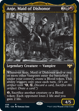 Anje, Maid of Dishonor [Innistrad: Double Feature] | Jomio and Rueliete's Cards and Comics