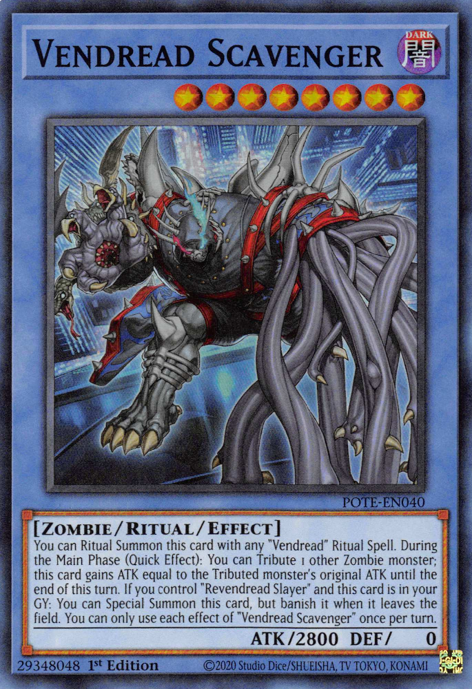 Vendread Scavenger [POTE-EN040] Super Rare | Jomio and Rueliete's Cards and Comics