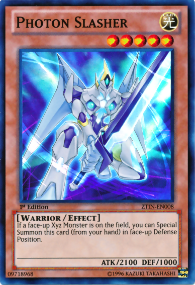 Photon Slasher [ZTIN-EN008] Super Rare | Jomio and Rueliete's Cards and Comics