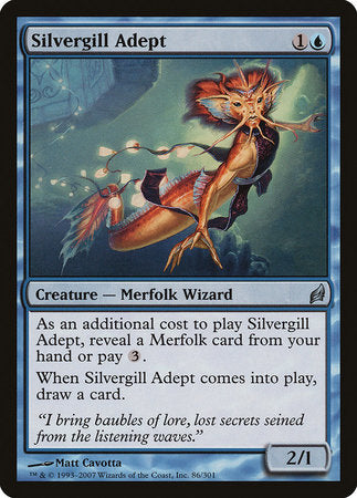 Silvergill Adept [Lorwyn] | Jomio and Rueliete's Cards and Comics