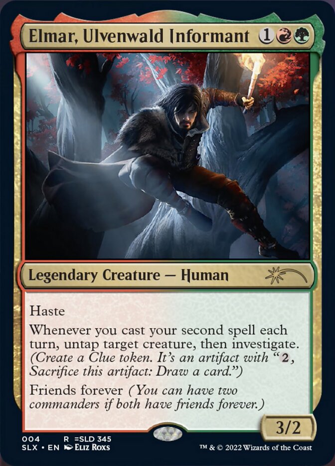 Elmar, Ulvenwald Informant [Secret Lair: Universes Within] | Jomio and Rueliete's Cards and Comics