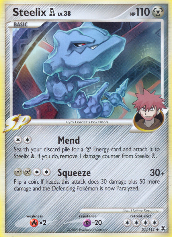 Steelix GL (51/111) [Platinum: Rising Rivals] | Jomio and Rueliete's Cards and Comics